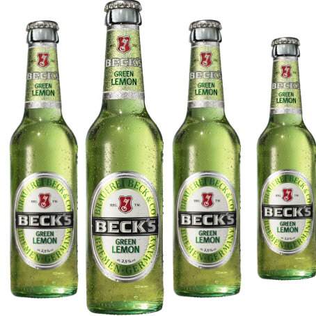 Becks Bier green Lemon 24 x 0,33 Liter