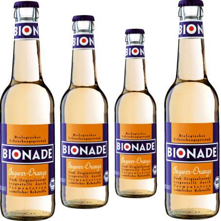 Bionade Ingwer Orange 24 x 0,33 Liter