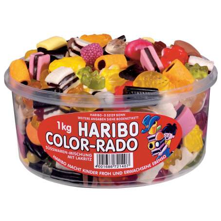 Haribo Color-Rado 1000 Gramm