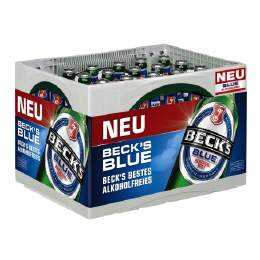 Becks Bier Blue alkoholfrei 24/0,33 Ltr. MEHRWE