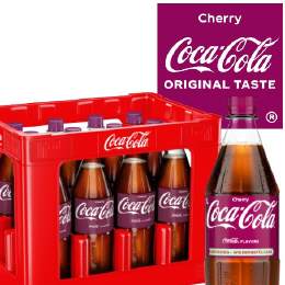 Coca-Cola zero sugar Cherry 12/1 Ltr. MEHRWEG