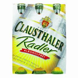 Clausthaler Radler 24/0,33 Ltr. MEHRWEG