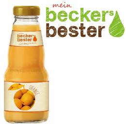 Becker Orange 12/0,2 Ltr. MEHRWEG