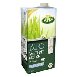 Arla Bio H-Weidenmilch 3,8 % 12/1 Ltr.