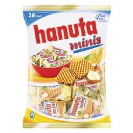 Hanuta Minis Haselnuss Schnitte (200 g Beutel)